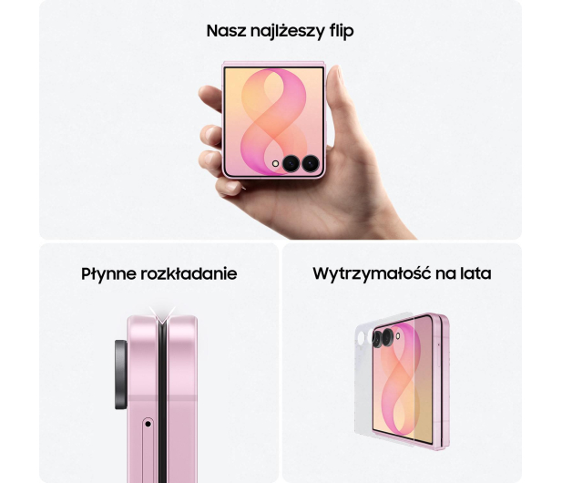 Samsung Galaxy Z Flip8 12/512GB Grafitowy - 1549398 - zdjęcie 5